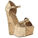 Schuh Lexie Knot Bar Wedge Cracked