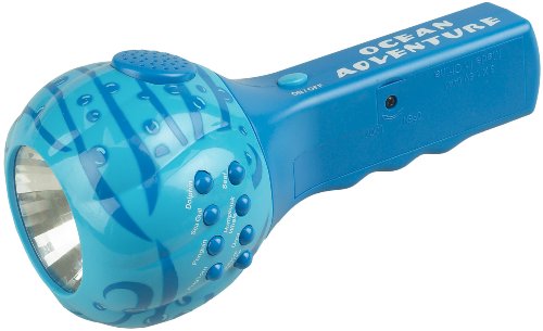 Small World Express Sound Flashlight - Aqua