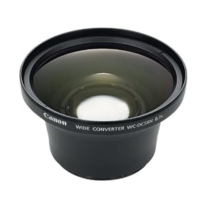Canon WCDC58N Wide Angle Converter Lens Adapter for Canon A710, A700, A640, A630, A610, A620, A720IS, G3, G5 & G6 Digital Cameras