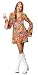 Leg Avenue - Hippie Chick Kostüm 2-teilig - ML - Mehrfarbig - J48013