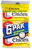 Chicklets Peppermint 6 Pack Val-U-Pack