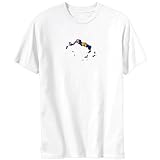 T-Shirt White  Turks & Caicos Islands Map Color  Country