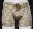 Tan/Olive Snakeskinskin PouchShorts