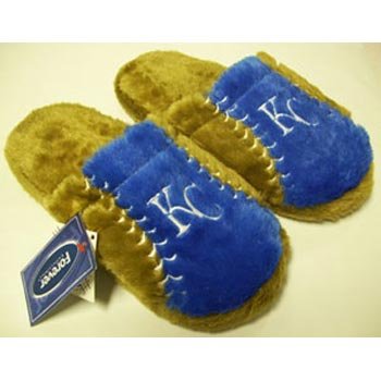 Kansas City Royals MLB Plush Slide Slippers - M