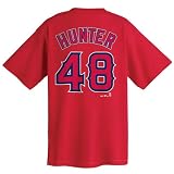 Tori Hunter Los Angeles Angels Name and Number Tee at Majestic