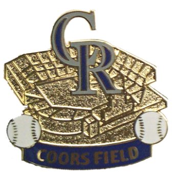 Buy Colorado Rockies - Coors Field Pin by Classic Pins
