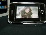 iPhone 3G　クリア　ジャケットケース　（カバー） with スタンド