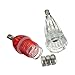 Red LED Mini Deep Drop Underwater Fishing Squid Bait Lures Light Flashing Lamp