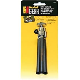 Kodak 5.75 Compact Metal Mini Tripod with Ball Head for all Digital Cameras by Kodak