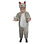 - Kids Plush Wolf Costume - M