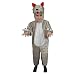 Kids Plush Wolf Costume - Size Toddler T2