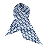 North Carolina Scarf - University of North Carolina Blue Scarf with NC Logo