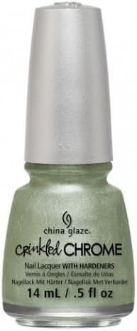 (3 Pack) CHINA GLAZE Nail Lacquer - Crinkled Chrome - Wrinkling the Sheets