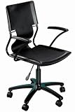 Adjustable Swivel Desk Chair Black Black