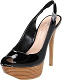 Jessica Simpson Women's Js-Halie Platform Pump,Black Patent,7 M US