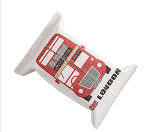 Amoy-Baby Soft Linen Bathroom Tissue Box Holder Elegant Toilet Paper Tissue Dispenser Cover (car)