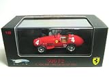 Hot Wheels Elite Ferrari 500 F2 A. Ascari Belgium GP 1952