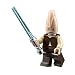 Ki-Adi Mundi ~ Lego Star Wars Minifigure with Lt. Blue Lightsaber