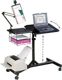 Product details for Laptop Desks - Balt 42052 Lapmaster Compact Workstation - Black -