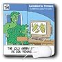 Londons Times Funny Food Coffee other Digestibles - Viewing Web Corn - Mouse Pads