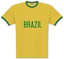 Ringer T-shirt "Brasil script"