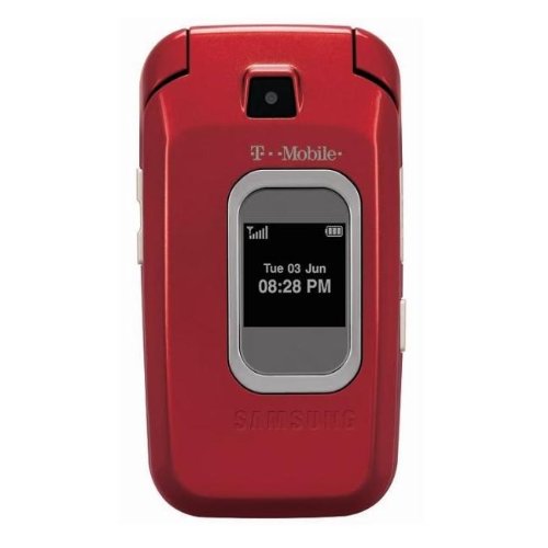Samsung T229 GSM Cell Phone Unlocked in Red