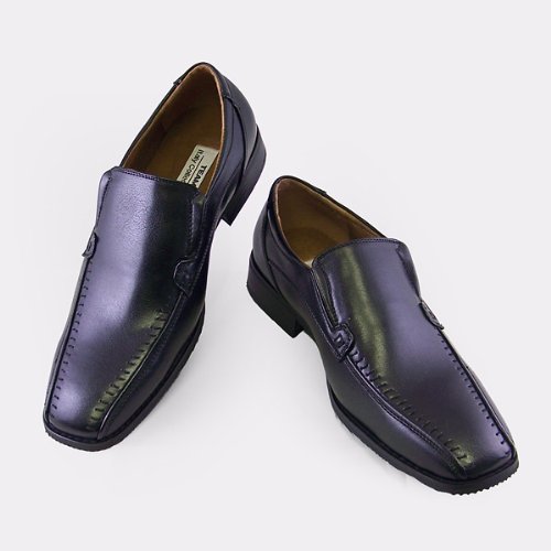 Men Stamos Square Toe Slip-On Dress Shoe Loafer US7.5