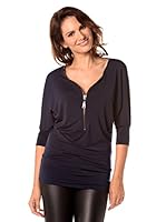 Le dressing de zoe Blusa Verone (Azul Marino)