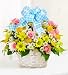 Flowers - New Baby Basket - Small