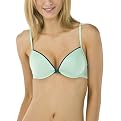 Gilligan & O'Malley&reg; Lightly Lined Plunge Bra - Pond Green