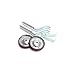 Wald 10252 Bicycle Training Wheels (16 to 20-Inch Wheels, .75 and 1-Inch Frame Tubes)