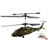 Syma 3 Channel S013 Mini Infrared Black Hawk RC Helicopter by Syma