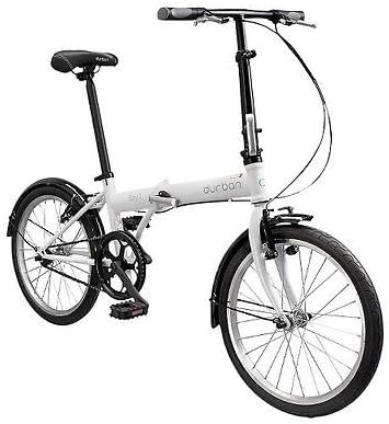 New Durban Bay 1 One Speed Folding Bike - White- PUNPUN Store