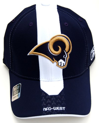 NFL Reebok St Louis Rams Fitted Mesh Cap Hat