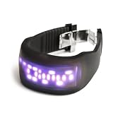 HDE® Silicone Digital Led Watch - Smoke