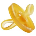 Natursutten BPA-Free Natural Rubber Pacifier, Orthodontic, 0-6 Months