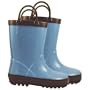 iPlay Heavy Duty Rubber Rainboots, Cornflower, Size 9