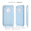 elago S3SF Case for iPhone 3G/3GS (Soft feeling)-Pastel Blue + Universal Dock Adapter + S2 Stand included