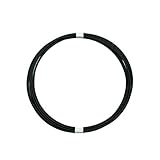 ハイロジック:ユニクロ針金 線径約1．6ミリ×約5ｍ 黒色 ＃16 入数1巻 00021799 ×5セット
