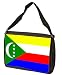 Comoros Flag Messenger Bag - Shoulder Bag - Laptop Bag