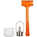 BioSpec 59014N 316 Stainless Steel BioPulverizer with Hammer, 1-10g Capacity