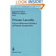 Primate Laterality: Current Behavioral Evidence of Primate Asymmetries (Recent Research in Psychology)