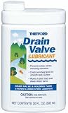 Drain valve lubricant