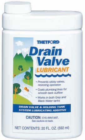 Drain valve lubricant by Thetford