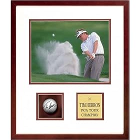 Tim Herron Golf Ball Series Framed Photo