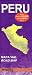 Peru Road Map (English/Spanish) by Lima 2000 (English and Spanish Edition)