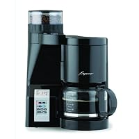 Capresso 454 CoffeeTEAM-S Coffee Maker/Burr Grinder Combination