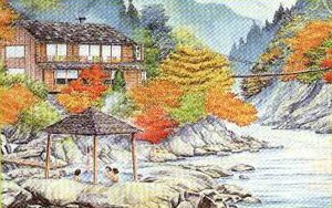 Cover image : 箱庭シリーズ 1/150 山の温泉宿 組立キット