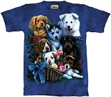 Puppy Collage T-Shirt, Available in Various Sizes