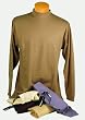 Men's Solid Cotton Mock by Cotton Reel